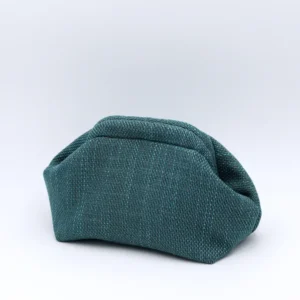 Mini Pouch Daisy Petrolio