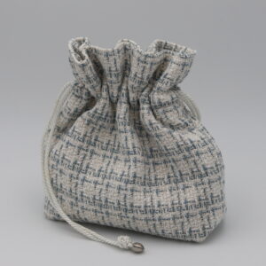 Mirtilla Tweed Bianca e Azzurro